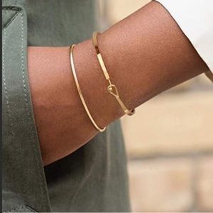 18k GP Bar Bracelet